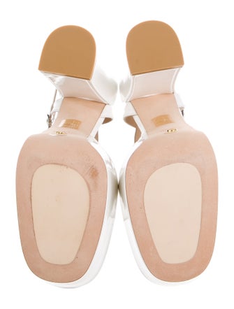 Stuart Weitzman Patent Leather Slingback Pumps