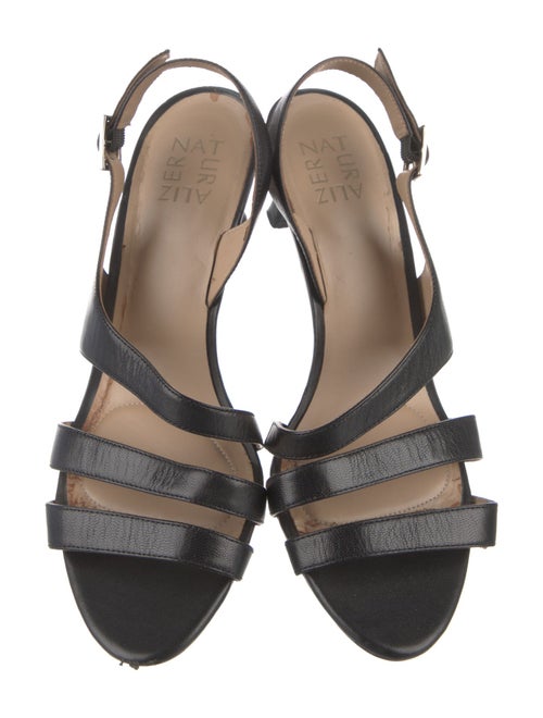Stuart Weitzman Leather Slingback Sandals