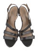 Stuart Weitzman Leather Slingback Sandals