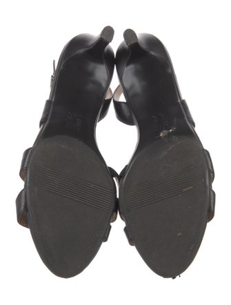 Stuart Weitzman Leather Slingback Sandals