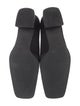 Stuart Weitzman Suede Chain-Link Accents Loafers