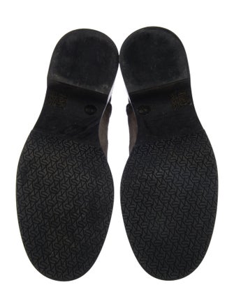 Stuart Weitzman Suede Moto Boots