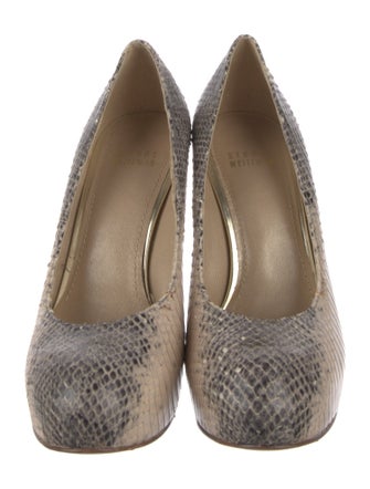 Stuart Weitzman Snakeskin Animal Print Pumps