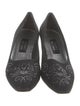 Stuart Weitzman Crystal Embellishments Pumps