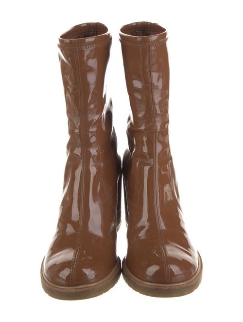 Stuart Weitzman Patent Leather Boots