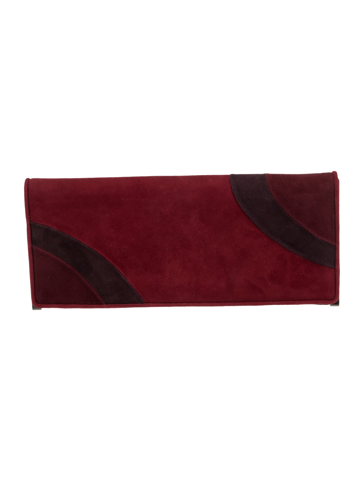 Stuart Weitzman Suede Clutch