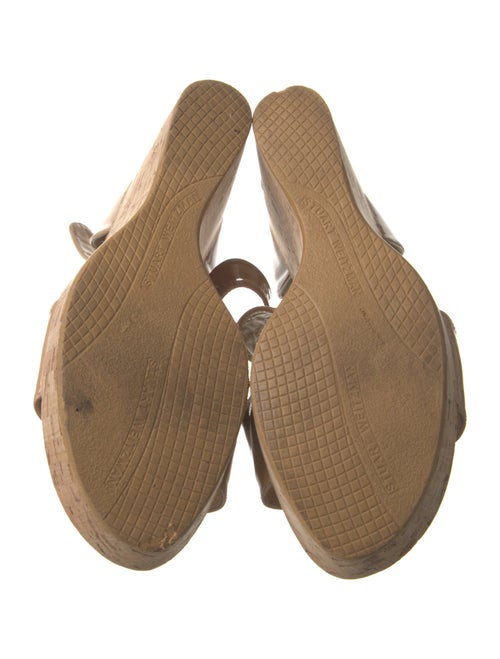 Stuart Weitzman Patent Leather Sandals