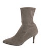 Stuart Weitzman Suede Sock Boots