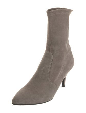 Stuart Weitzman Suede Sock Boots