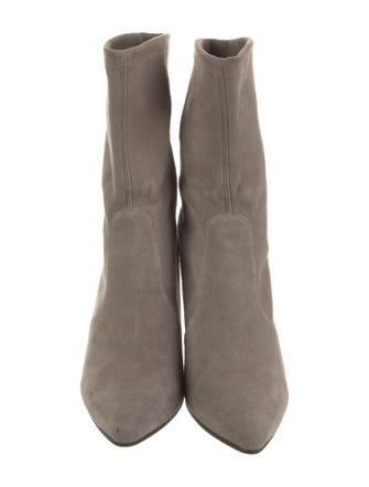 Stuart Weitzman Suede Sock Boots