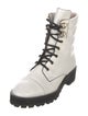 Stuart Weitzman Leather Combat Boots