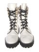 Stuart Weitzman Leather Combat Boots
