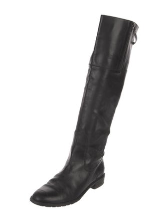 Stuart Weitzman Leather Riding Boots