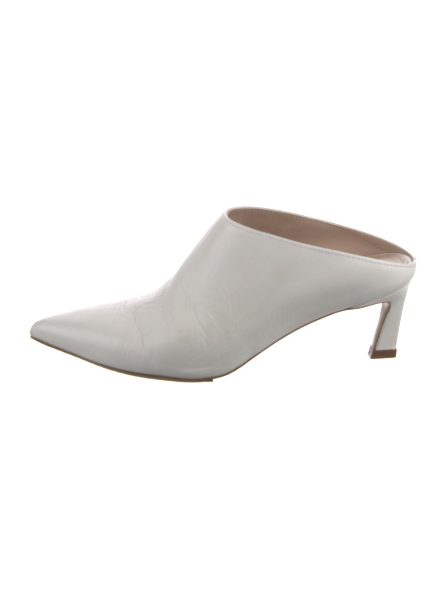 Stuart Weitzman Leather Mules