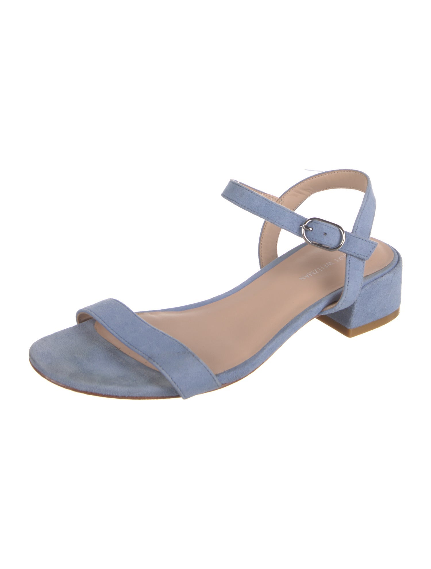 Stuart Weitzman Suede Slingback Sandals