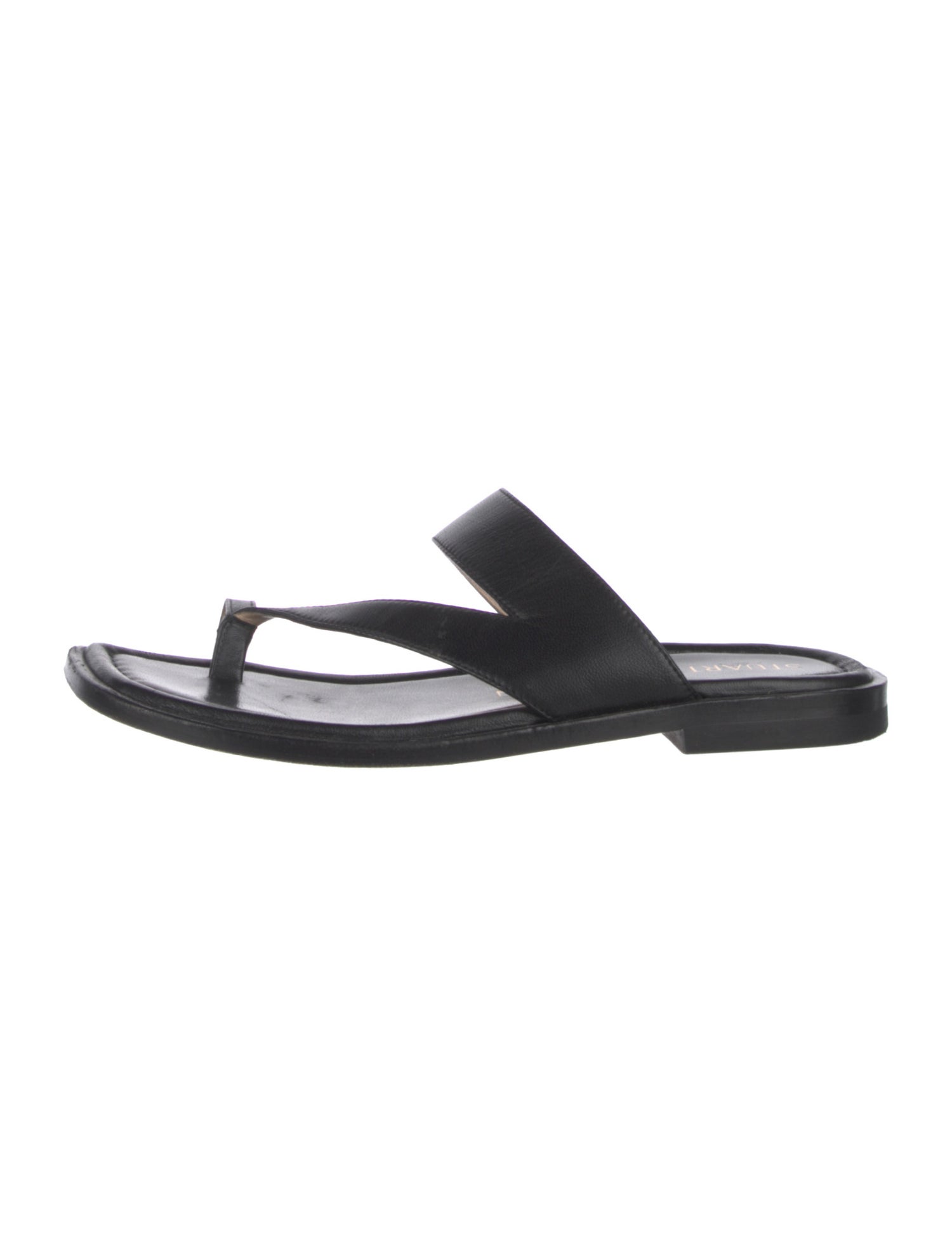 Stuart Weitzman Leather Slides