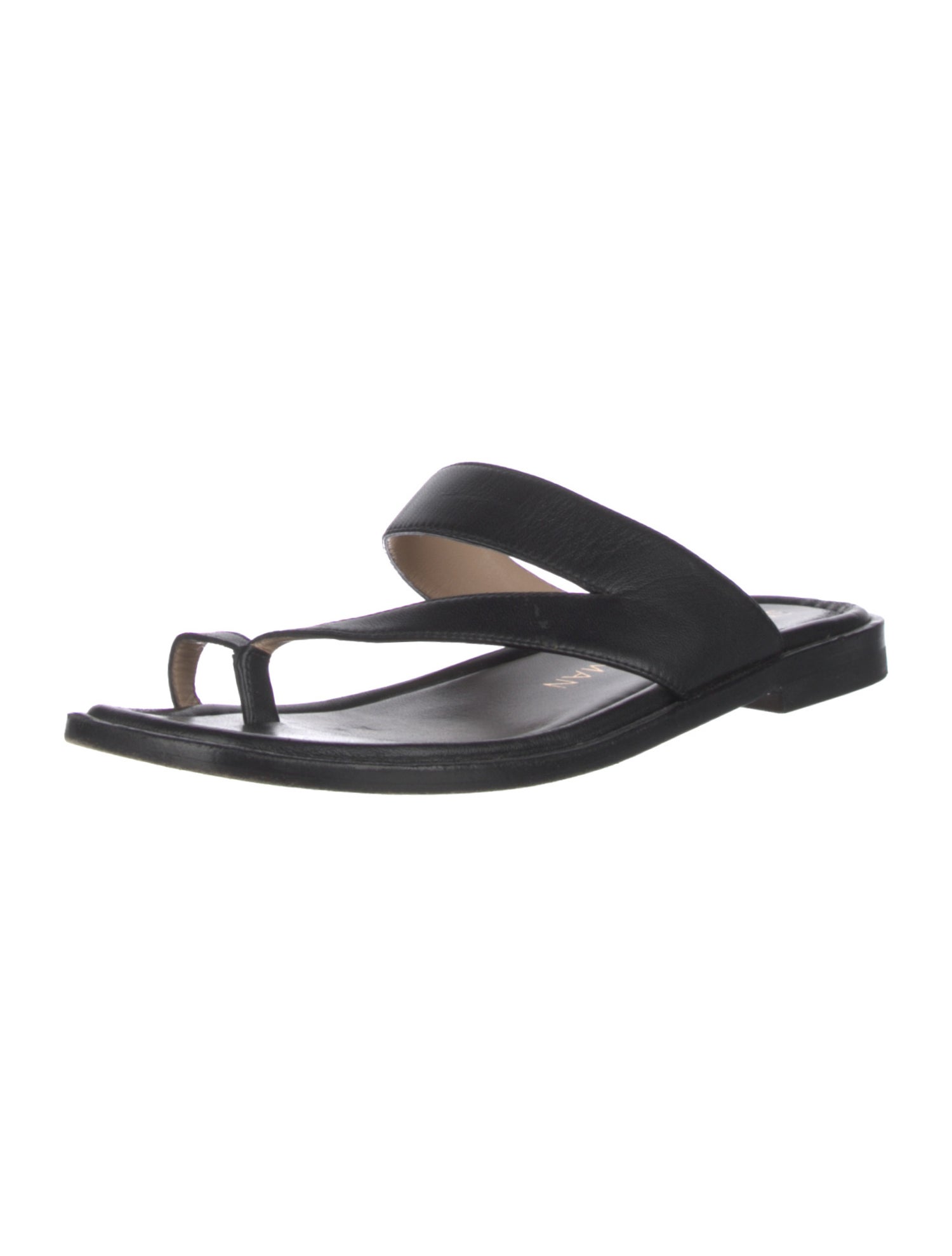 Stuart Weitzman Leather Slides