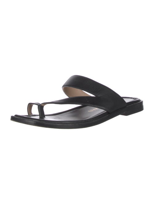 Stuart Weitzman Leather Slides