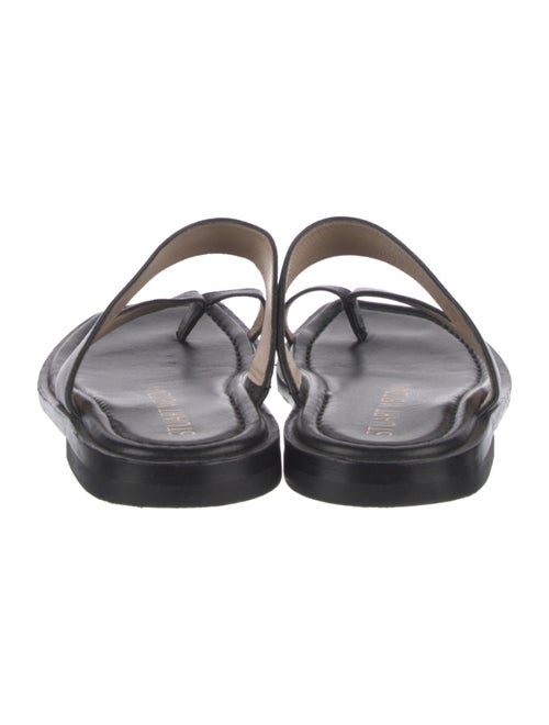 Stuart Weitzman Leather Slides