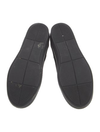 Stuart Weitzman Suede Fur Trim Chelsea Boots