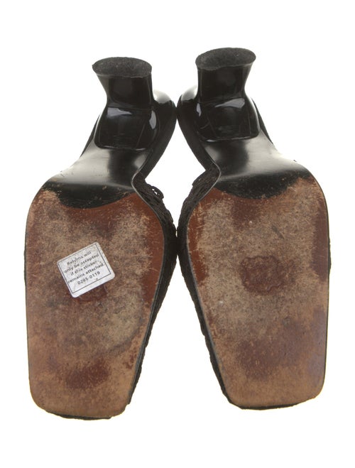 Stuart Weitzman Lace Mules