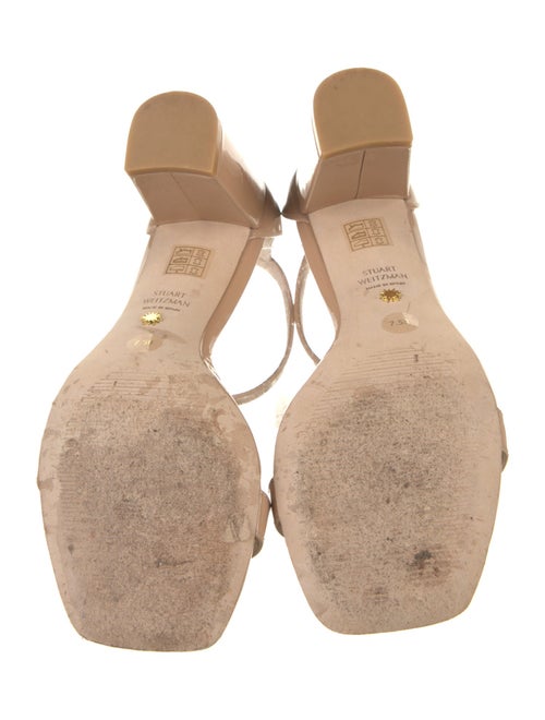 Stuart Weitzman Patent Leather Sandals