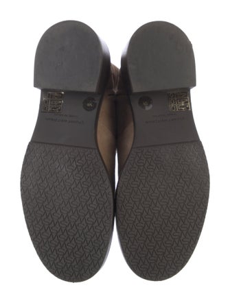 Stuart Weitzman Suede Moto Boots