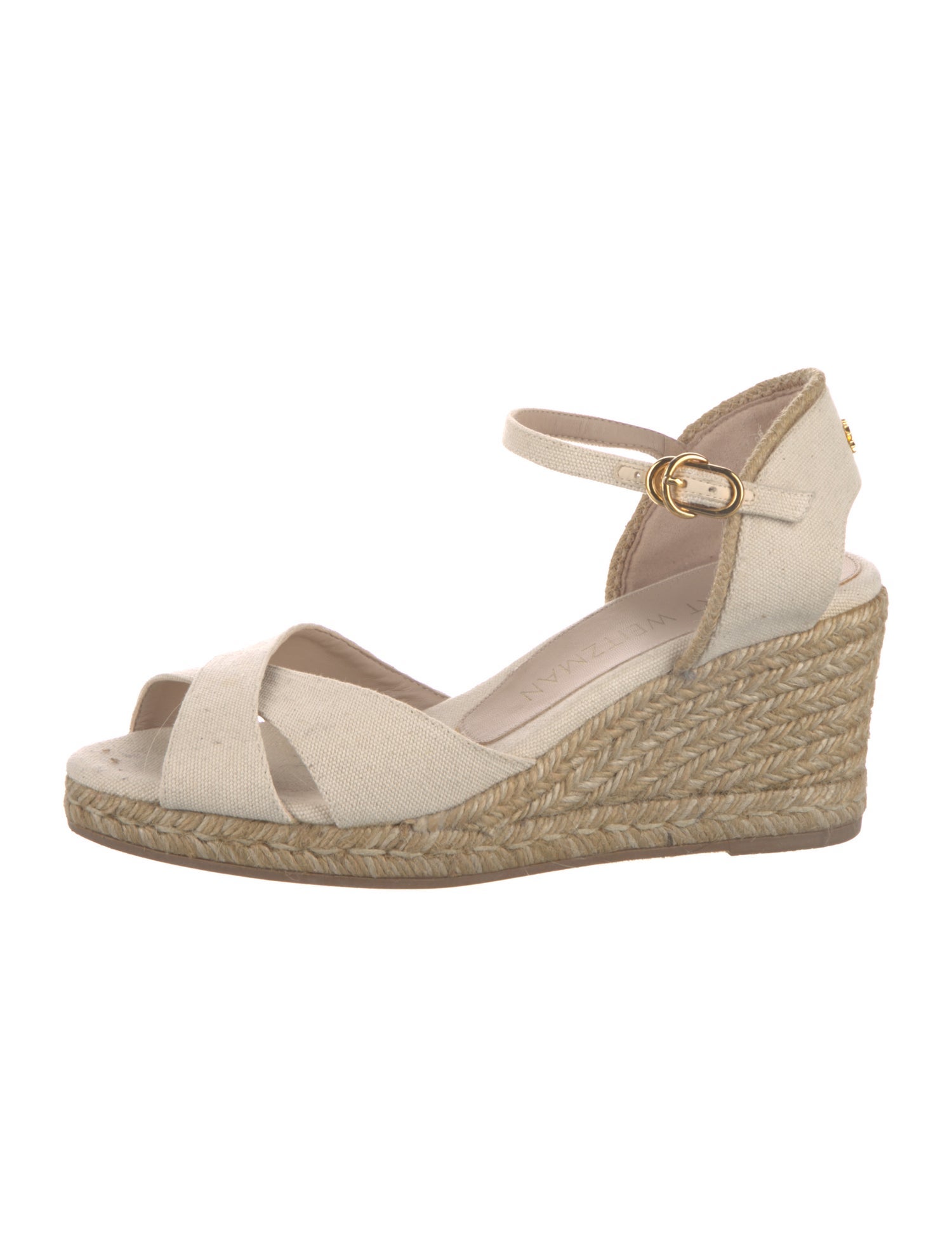 Stuart Weitzman Canvas Espadrilles