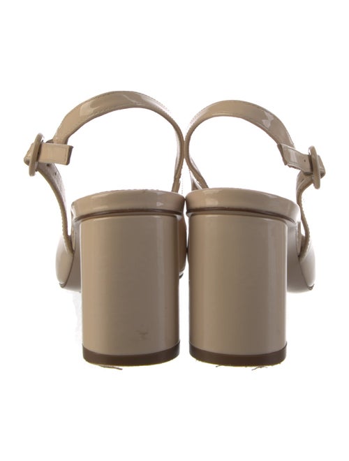 Stuart Weitzman Patent Leather Slingback Pumps