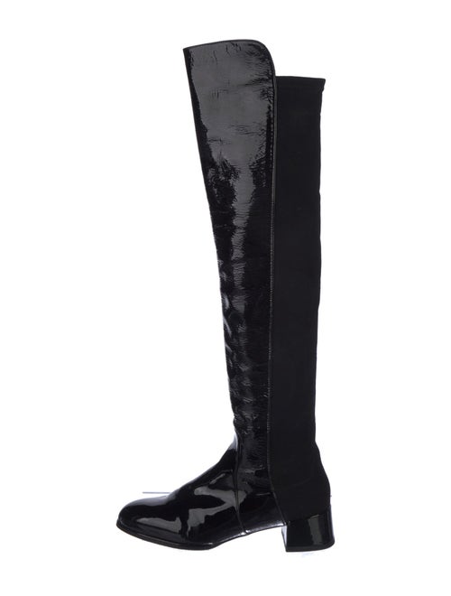 Stuart Weitzman Patent Leather Boots