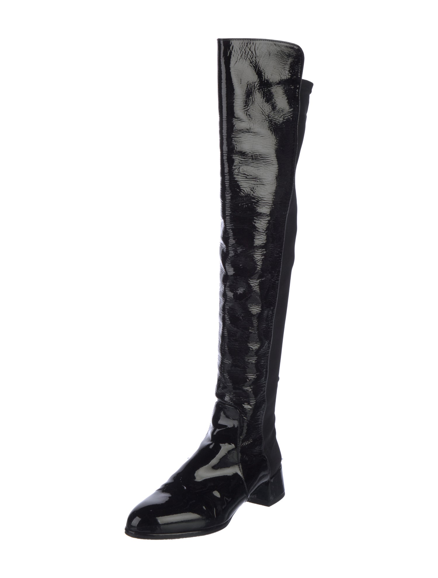 Stuart Weitzman Patent Leather Boots