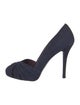 Stuart Weitzman Suede D'Orsay Pumps