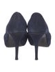 Stuart Weitzman Suede D'Orsay Pumps