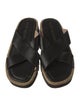 Stuart Weitzman Leather Slides