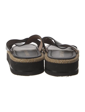 Stuart Weitzman Leather Slides