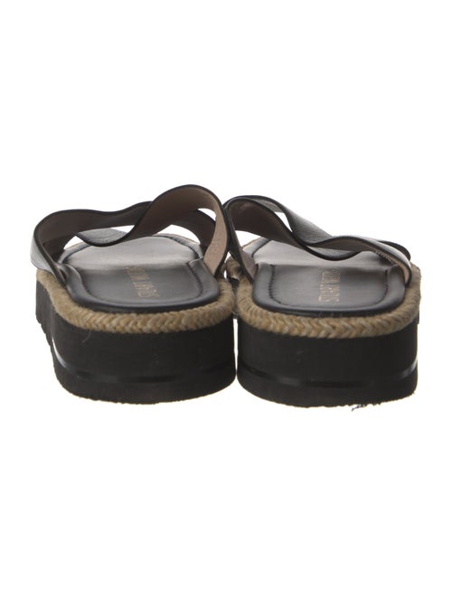 Stuart Weitzman Leather Slides