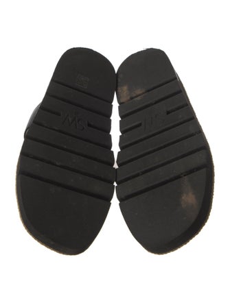 Stuart Weitzman Leather Slides