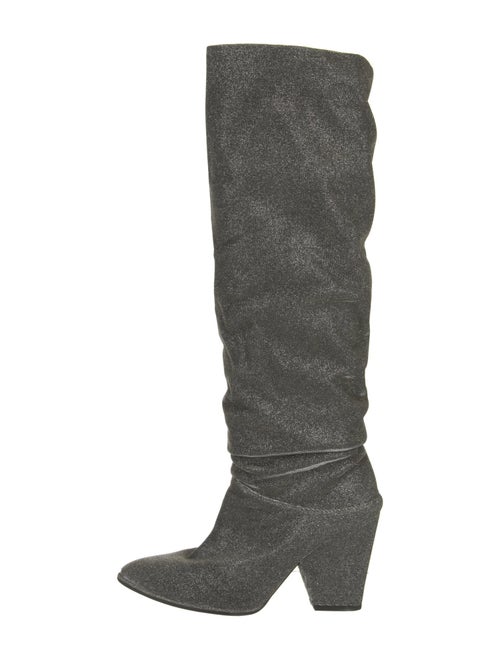 Stuart Weitzman Glitter Glitter Accents Boots
