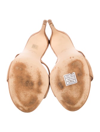 Stuart Weitzman Suede Slides