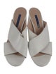 Stuart Weitzman Leather Slides