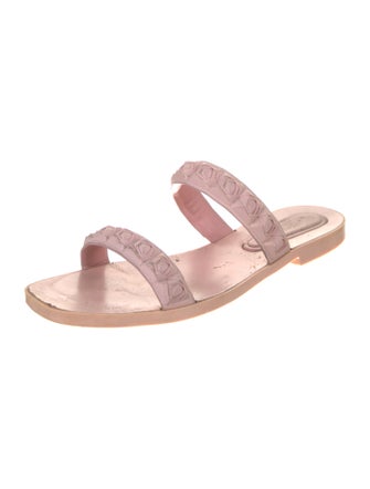 Stuart Weitzman Rubber Slides