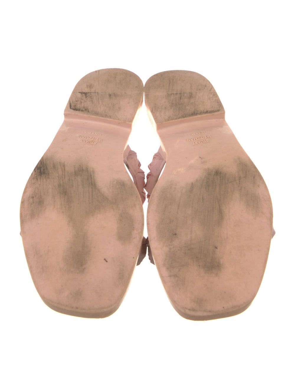 Stuart Weitzman Rubber Slides Pink - image 5