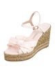 Stuart Weitzman Leather Espadrilles