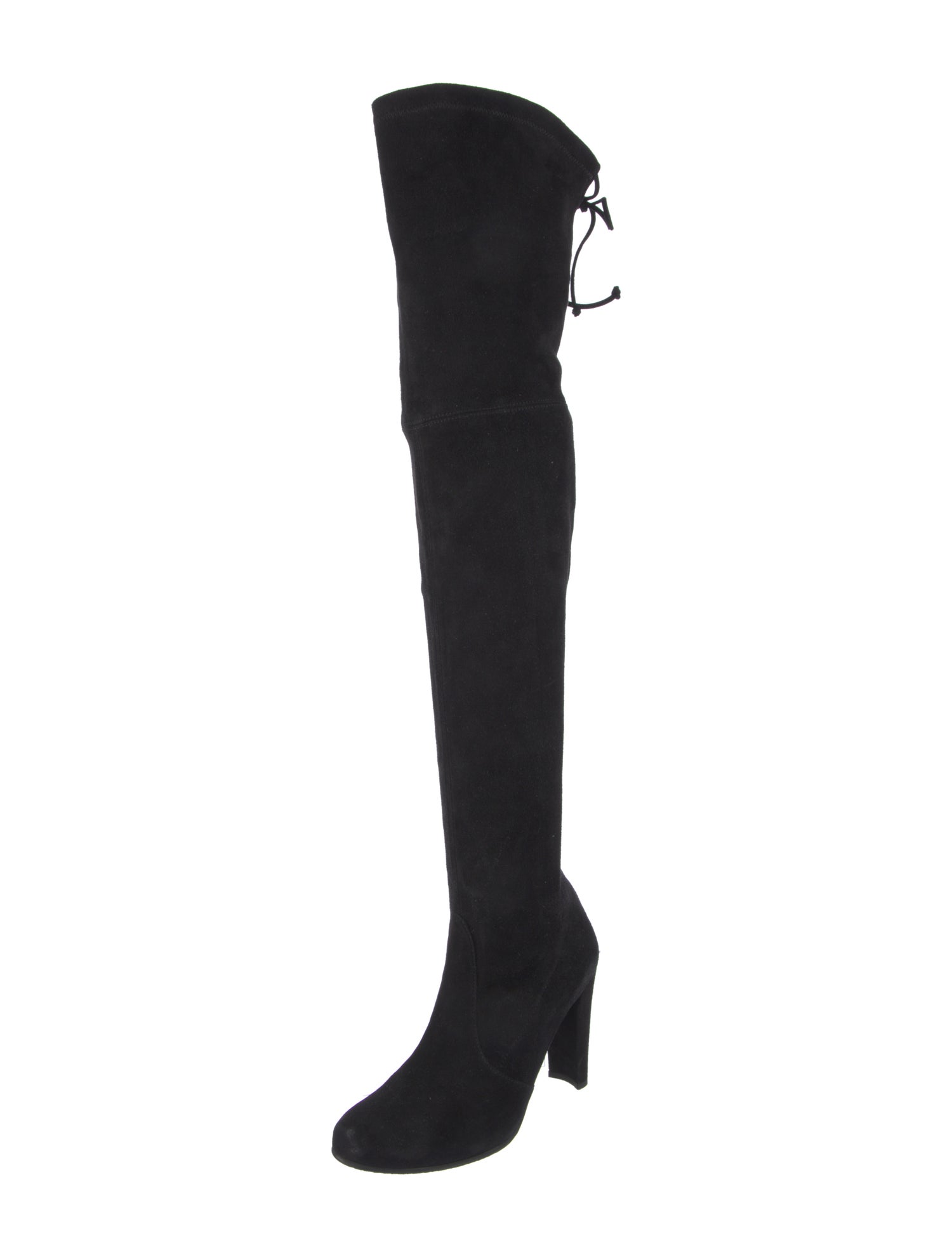 Stuart Weitzman Suede Lace-Up Boots