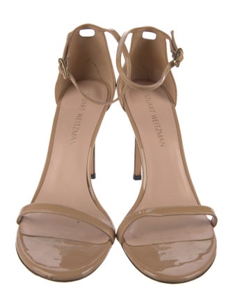Stuart Weitzman Patent Leather Sandals