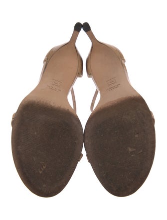 Stuart Weitzman Patent Leather Sandals