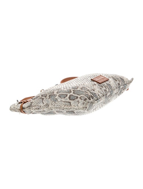 Stuart Weitzman Snakeskin Messenger Bag