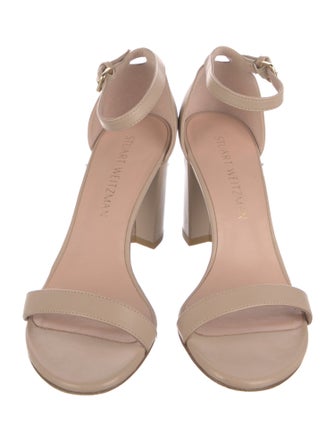 Stuart Weitzman Patent Leather Sandals