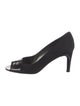 Stuart Weitzman Crystal Embellishments Pumps