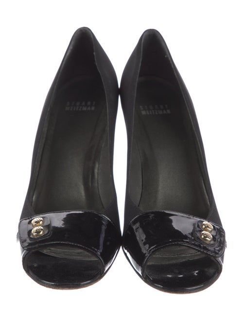 Stuart Weitzman Crystal Embellishments Pumps